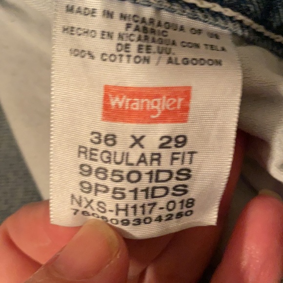 Wrangler jeans 36x29 - Picture 5 of 5